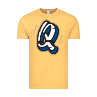 Vintage Mustard rancho cucamonga quakes Vintage Tee - linhVisuals