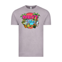 Vintage Zinc Salty vibes summer Vintage Tee - NancyCooperArtShop