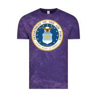 Cloud Purple department of the air force Vintage Tee - linhVisuals