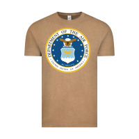 Vintage Coffee department of the air force Vintage Tee - linhVisuals