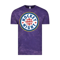 Cloud Purple hockey night in canada 1 Vintage Tee - linhVisuals