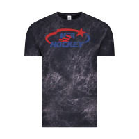 Cloud Black usa hockey Vintage Tee - linhVisuals