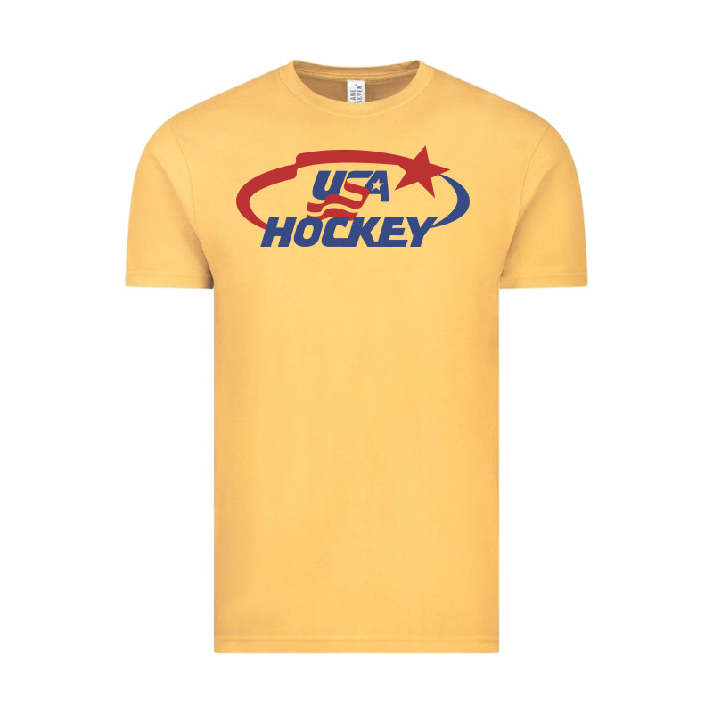 Usa Hockey Vintage Tee by linhVisuals | Teevron