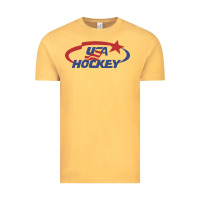 Vintage Mustard usa hockey Vintage Tee - linhVisuals