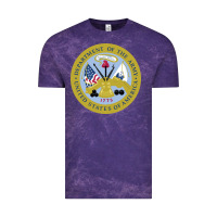 Cloud Purple department of the army Vintage Tee - linhVisuals