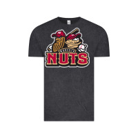 Vintage Black modesto nuts baseball Vintage Tee - linhVisuals