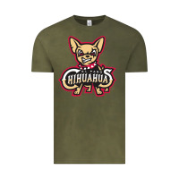 Vintage Olive el paso chihuahuas Vintage Tee - linhVisuals