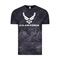 Cloud Black us air force Vintage Tee - linhVisuals