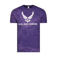 Cloud Purple us air force Vintage Tee - linhVisuals