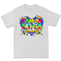 Dove Grey LGBTQ Pride Human Kind Be Both Premium Tee - BundleAndBundleShop