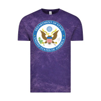 Cloud Purple us department of state 2 Vintage Tee - linhVisuals