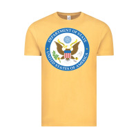 Vintage Mustard us department of state 2 Vintage Tee - linhVisuals