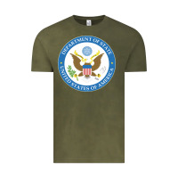 Vintage Olive us department of state 2 Vintage Tee - linhVisuals