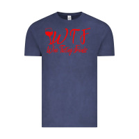 Vintage Denim wine tasting friends Vintage Tee - linhVisuals