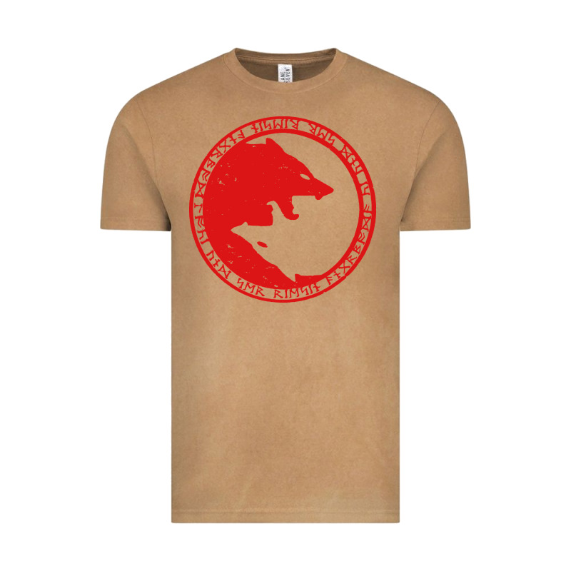 Fenrir Wolf Of Odin Vintage Tee by linhVisuals | Teevron