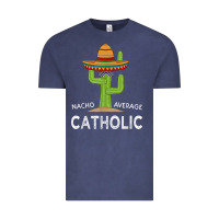 Vintage Denim fun catholicism humor meme saying  funny catholic t shirt Vintage Tee - linhVisuals