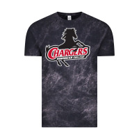 Cloud Black the dominican chargers Vintage Tee - linhVisuals