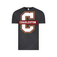 Vintage Black the charleston cougars Vintage Tee - linhVisuals