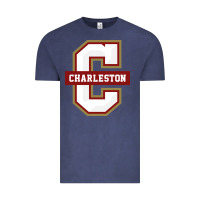Vintage Denim the charleston cougars Vintage Tee - linhVisuals