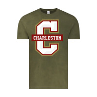 Vintage Olive the charleston cougars Vintage Tee - linhVisuals