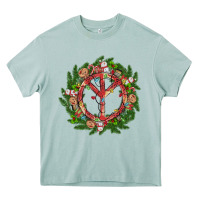 Arona Christmas peace Heavy Core Tee - MaliasSmallBusiness