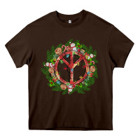 Christmas Peace Heavy Core Tee | Teevron