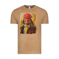 Geronimo Apache Warrior Native American T Shirt Vintage Tee | Teevron