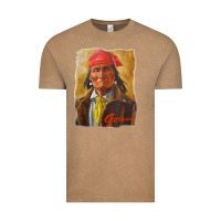 Vintage Coffee geronimo apache warrior native american t shirt Vintage Tee - linhVisuals