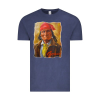 Vintage Denim geronimo apache warrior native american t shirt Vintage Tee - linhVisuals