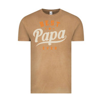 Vintage Camel Mens Best Papa Ever Funny Fathers Day Vintage Tee - linhVisuals