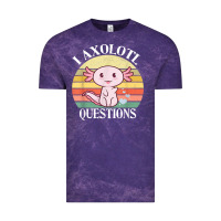 I Axolotl Questions Funny Axolotl Costume For Axolotl Lovers T Shirt Vintage Tee | Teevron