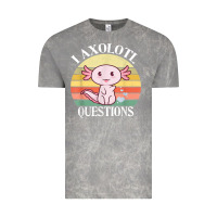 Cloud Rock i axolotl questions funny axolotl costume for axolotl lovers t shirt Vintage Tee - linhVisuals