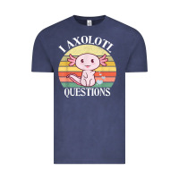 Vintage Denim i axolotl questions funny axolotl costume for axolotl lovers t shirt Vintage Tee - linhVisuals