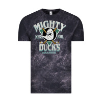 Cloud Black vintage mighty sports ducks Vintage Tee - linhVisuals