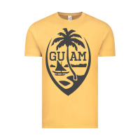 Vintage Mustard guam seal guam flag usa guamanian chamorro gifts pullover hoodie Vintage Tee - linhVisuals