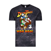 Cloud Black woo hoo duck tales art gift for fans Vintage Tee - linhVisuals
