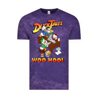 Cloud Purple woo hoo duck tales art gift for fans Vintage Tee - linhVisuals