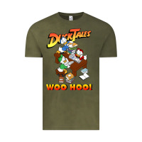 Vintage Olive woo hoo duck tales art gift for fans Vintage Tee - linhVisuals