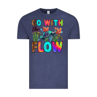 Vintage Denim go with the flow Vintage Tee - RanaPortraitStore