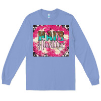 Colony Blue hair hustler with elements Long Sleeve Tee - TumblerDesignByShophia