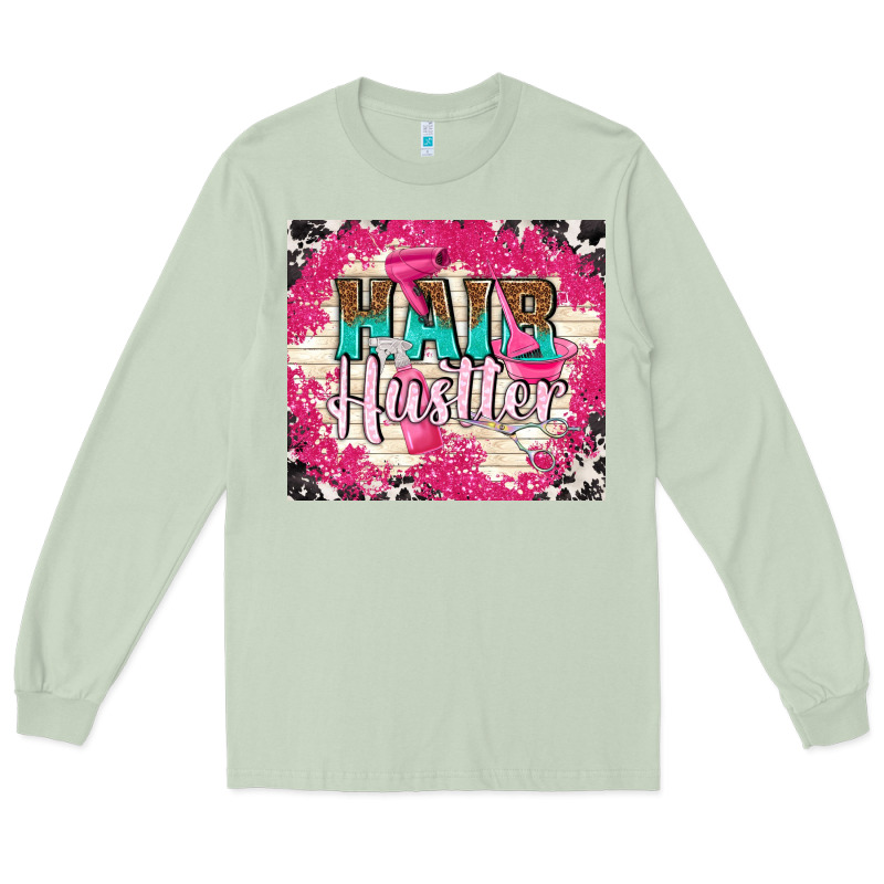 Hair Hustler With Elements Long Sleeve Tee by TumblerDesignByShophia | Teevron