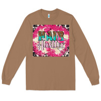 Toasted Coconut hair hustler with elements Long Sleeve Tee - TumblerDesignByShophia
