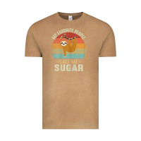 Vintage Camel womens my favorite people call me sugar cute sloth lover grandma Vintage Tee - linhVisuals