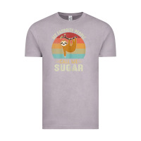 Vintage Zinc womens my favorite people call me sugar cute sloth lover grandma Vintage Tee - linhVisuals