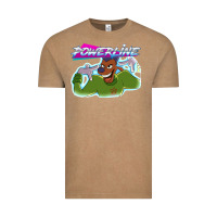 Vintage Coffee powerline Vintage Tee - linhVisuals
