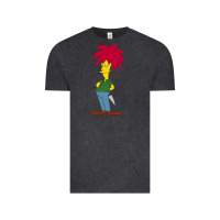 Vintage Black simpson Vintage Tee - linhVisuals