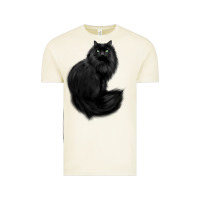 Vintage Arctic black cat Vintage Tee - linhVisuals