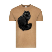 Vintage Camel black cat Vintage Tee - linhVisuals