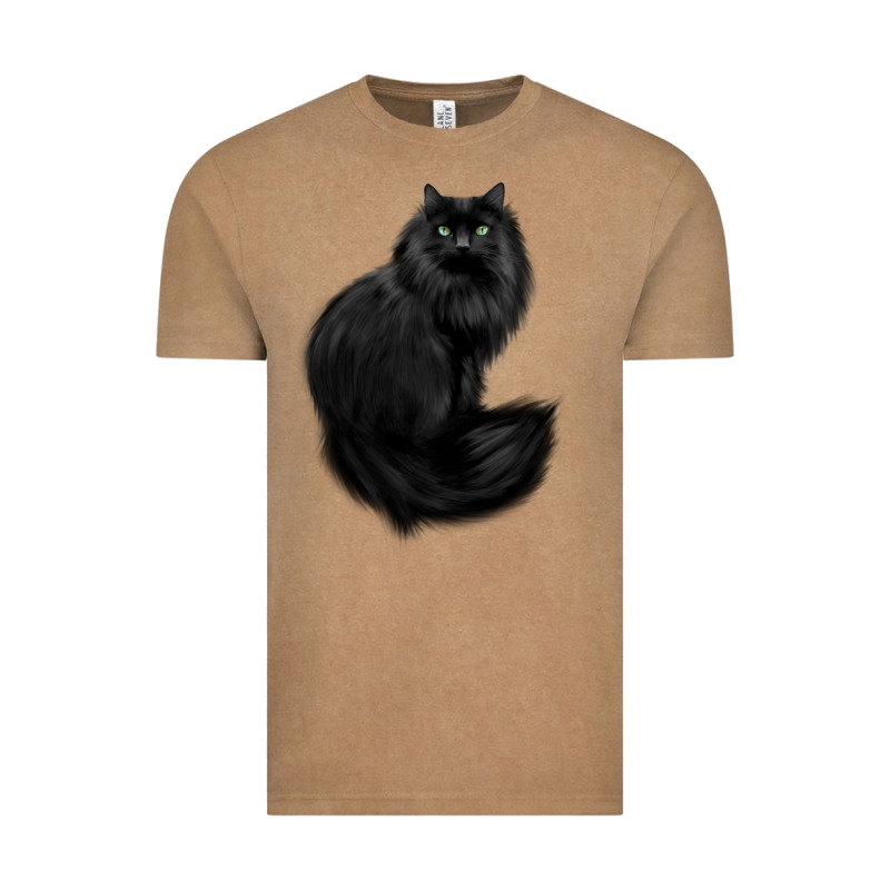 Black Cat Vintage Tee by linhVisuals | Teevron