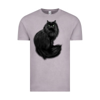 Vintage Zinc black cat Vintage Tee - linhVisuals